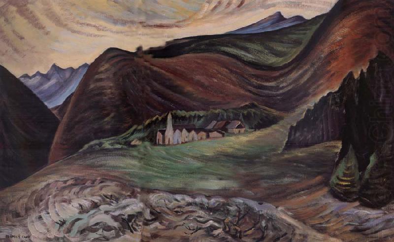 Village in the hills, Emily Carr